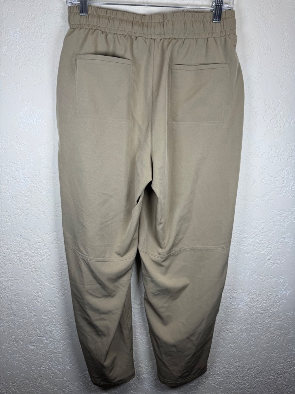Mondetta Tan Pull On Travel Pants Small Stretch Utility Casual Pockets Comfort - Picture 6 of 11